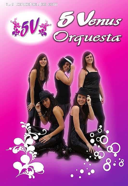 ver + información para la contratacion de Orquesta 5 Venus artistas de Granada