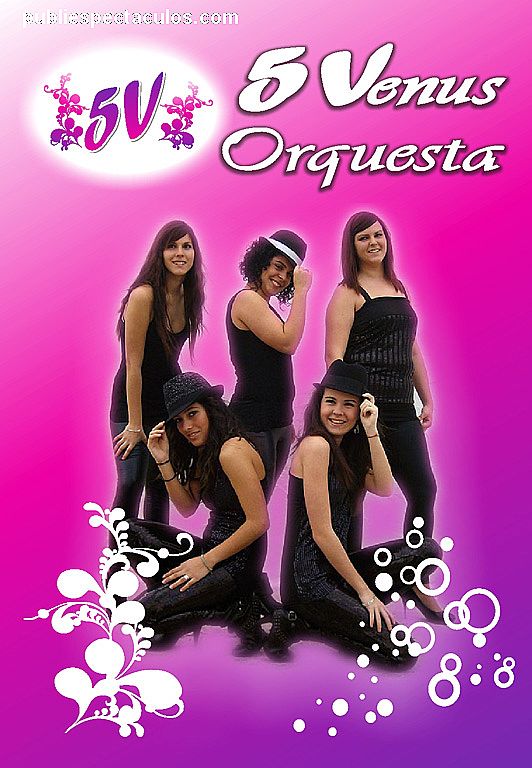 contratacion de artistas Orquesta 5 Venus