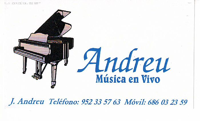 contratacion de artistas Andreu