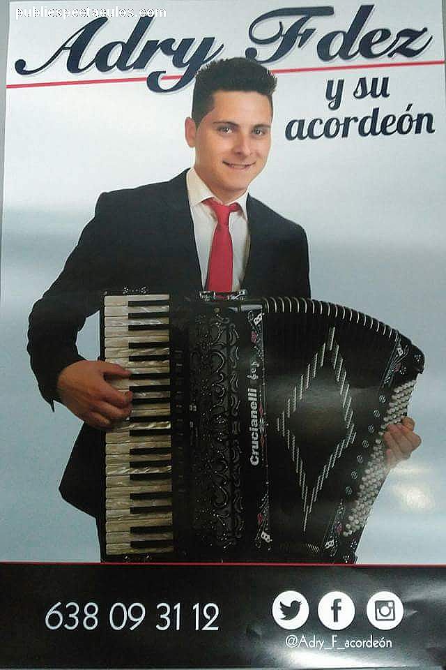 contratacion de artistas Adry Fdez y su acordeón