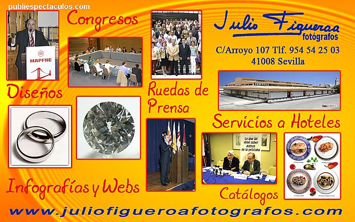 ver + información para la contratacion de JULIO FIGUEROA -FOTÓGRAFOS- artistas de Sevilla