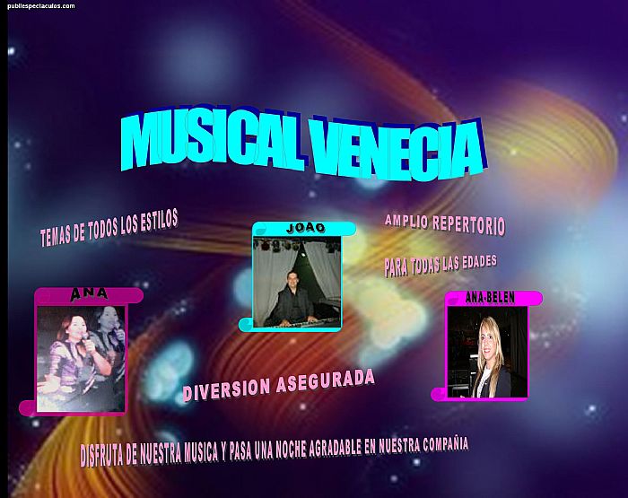 contratacion de artistas Musical Venecia