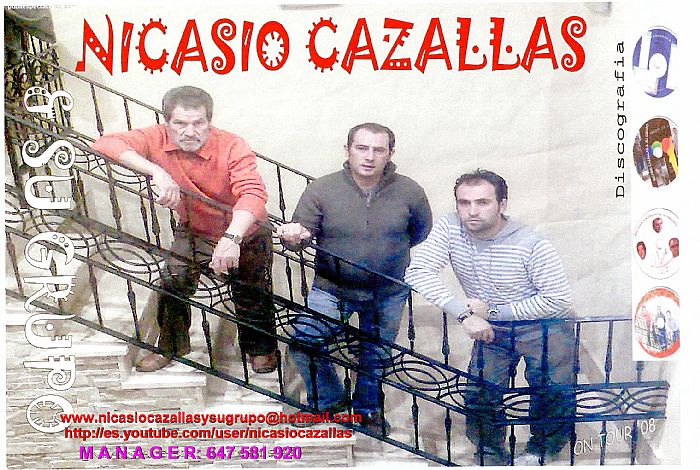 contratacion de artistas NICASIO CAZALLAS Y SU GRUPO