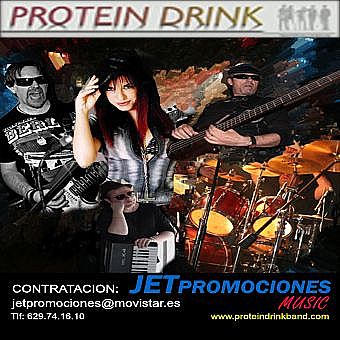 contratacion de artistas PROTEIN DRINK