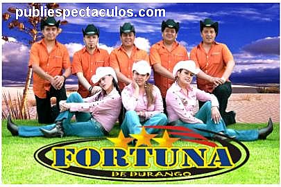 contratacion de artistas FORTUNA DE DURANGO