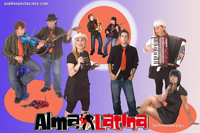 ver + información para la contratacion de ALMA LATINA artistas de Lugo