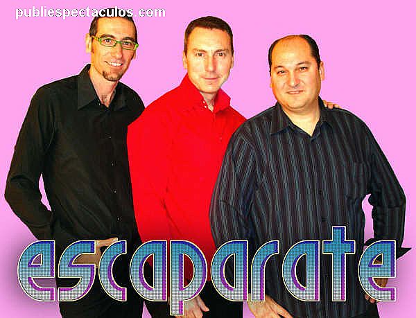 contratacion de artistas GRUPO MUSICAL ESCAPARATE