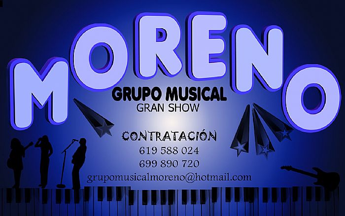 contratacion de artistas MORENO SHOW