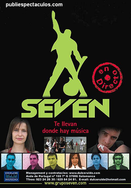 contratacion de artistas Seven