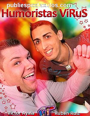 contratacion de artistas HUMORISTAS VIRUS