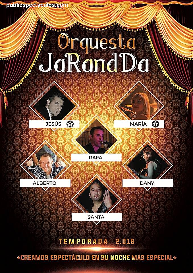 ver + información para la contratacion de Orquesta JaRandDa artistas de Cadiz