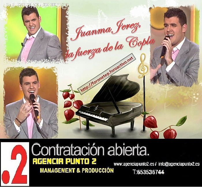 contratacion de artistas Juanma Jerez