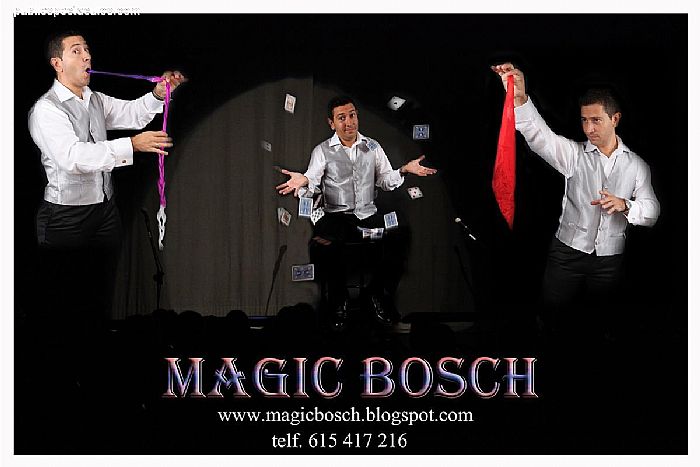 ver + información para la contratacion de Mago Magic Bosch artistas de Sevilla