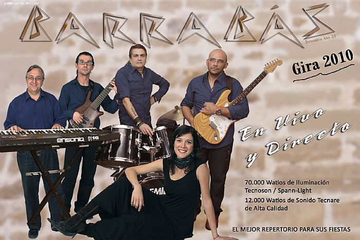 contratacion de artistas Orquesta Barrabas