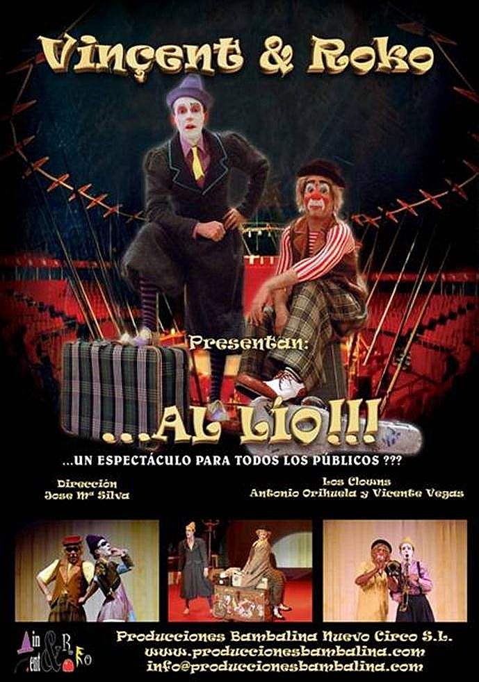 ver + información para la contratacion de Bambalina Nuevo Circo artistas de Madrid