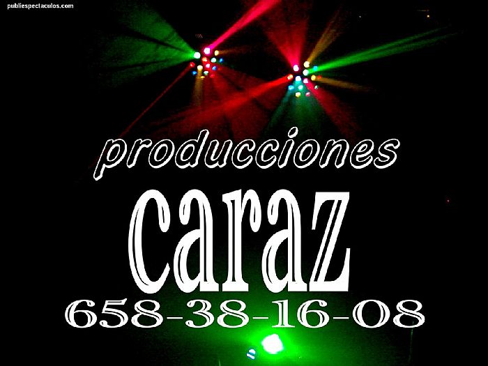 contratacion de artistas producciones caraz