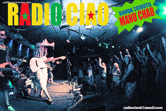 ver + información para la contratacion de Radio Ciao (Tributo Manu Chao) artistas de Sevilla