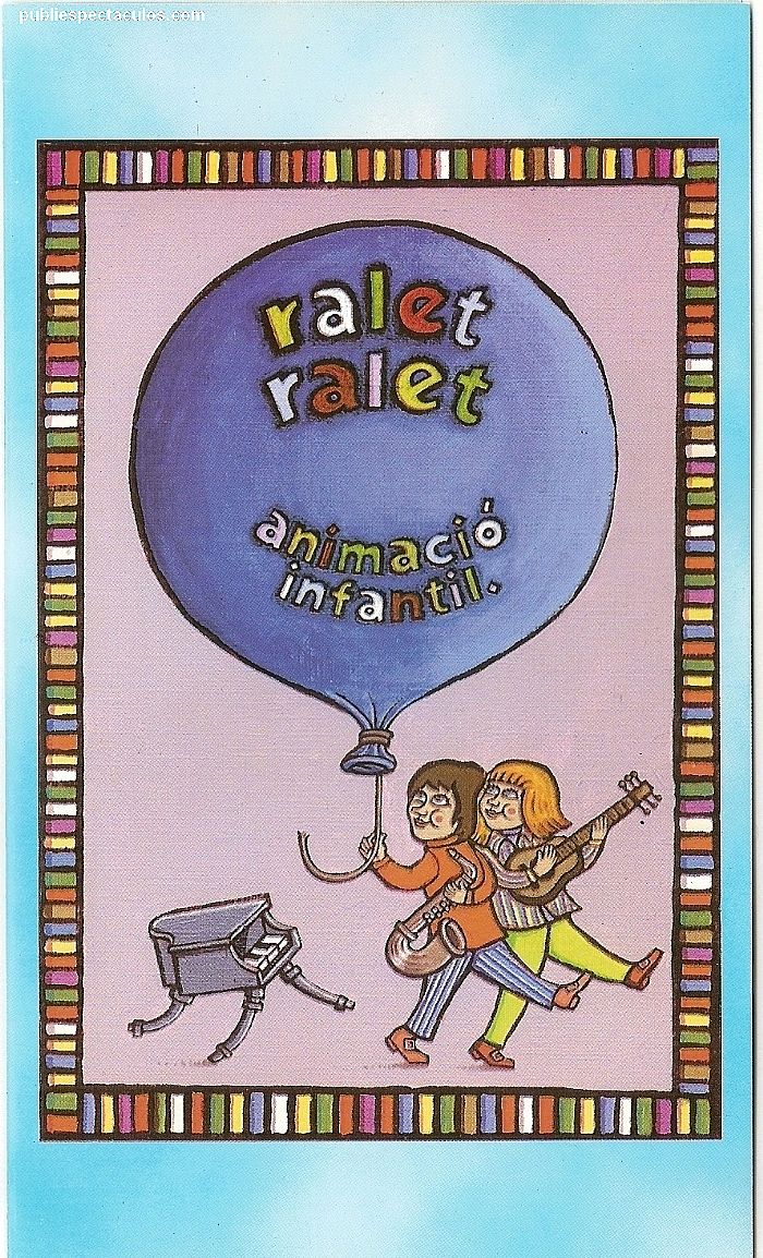 contratacion de artistas RALET RALET ANIMACIÓ INFANTIL