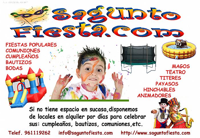 contratacion de artistas SAGUNTOFIESTA.COM