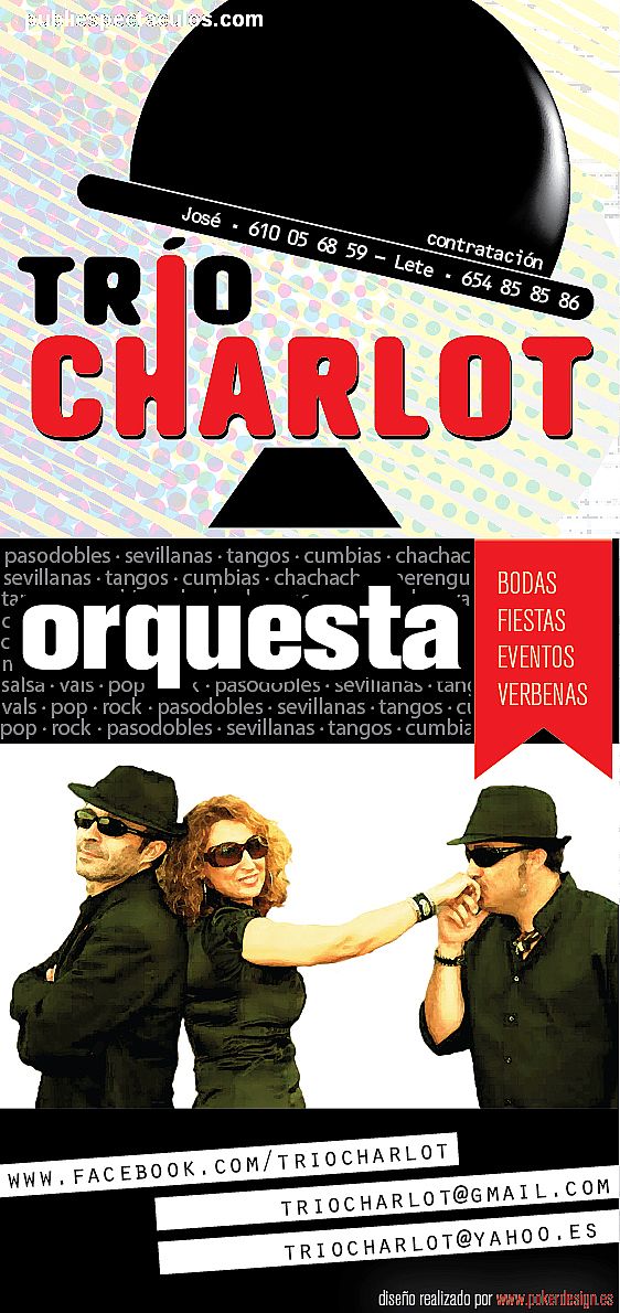 contratacion de artistas Orquesta Trio Charlot